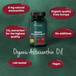 Organic Astaxanthin 8 mg - Vegan Antioxidant Support