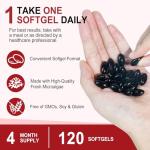 Astaxanthin 12mg Softgels for Total Health