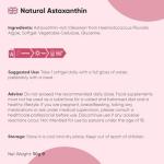 Natural Astaxanthin 18mg - 240 Vegan Softgels