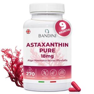 Bandini® Pure Astaxanthin 18 mg Vegan Capsules