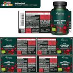 Organic Astaxanthin 8 mg - Vegan Antioxidant Support