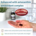 Vegan Omega 3 Algae Oil Softgels with Antioxidants