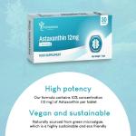 Astaxanthin 12mg Supplement for Eye and Joint Health