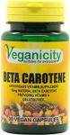 Veganicity Beta Carotene 15mg Vitamin A Capsules