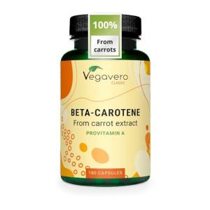 Vegavero Beta Carotene | 180 Vegan Capsules
