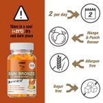 Weider Sun Bronze Gummies - Mango-Peach Flavor