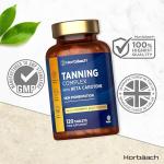 Beta Carotene Tanning Tablets with Vitamins and Minerals