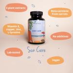 Vegavero Tanning Capsules with Beta Carotene & Vitamins