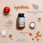 Vegavero Tanning Capsules with Beta Carotene & Vitamins