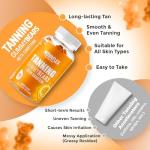 NovaFlex Tanning Gummies with Beta Carotene – 60 Count