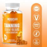 NovaFlex Tanning Gummies with Beta Carotene – 60 Count