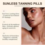 Sunless Tanning Drops and Pills for Natural Glow