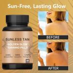 Sunless Tanning Drops and Pills for Natural Glow