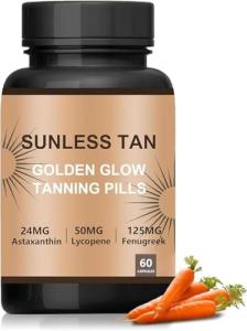Sunless Tanning Pills for a Golden Glow