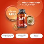 200mg CoQ10 Vegan Capsules - 120 Count