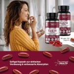 High Absorption CoQ10 300mg Vegan Softgels