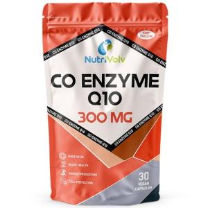 Coenzyme Q10 300mg for Heart and Brain Health