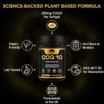 Bearactive CoQ10 200mg Vegan Softgels for Energy