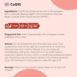 200mg CoQ10 Vegan Capsules - 120 Count