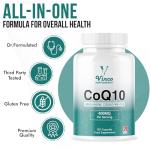 Vinco CoQ10 400mg - Heart & Energy Support Capsules