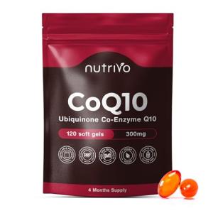 CoQ10 300mg Vegan Soft Gels for Energy