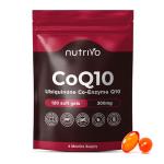 CoQ10 300mg Vegan Soft Gels for Energy