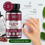 High Absorption Vegan CoQ10 Softgels, 300 mg