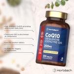 CoQ10 200mg - 120 Vegan Tablets by Horbaach