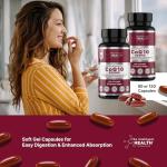 High Absorption Vegan CoQ10 Softgels, 300 mg