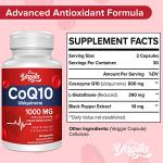 High-Absorption CoQ10 and L-Glutathione Capsules