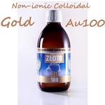 Colloidal Gold Nano Au100 10ppm - 300ml