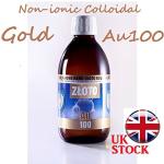 Colloidal Gold Nano Au100 10ppm - 300ml