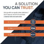 Colloidal Silver 40 PPM - 500 ml for Humans & Dogs