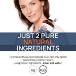 Colloidal Silver 40 PPM 1000 ml for Humans & Dogs