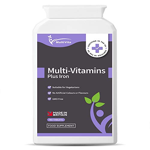 Iron-rich Multivitamins - 180 One A Day Tablets