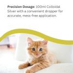 Colloidal Silver Petcare Drops 20ppm 100ml