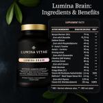 Nootropic Brain Boost Supplement for Focus & Memory