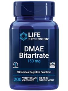 DMAE Bitartrate 150 mg - 200 Veggie Capsules