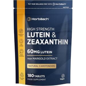 Lutein & Zeaxanthin Vegan Tablets - 180 Count