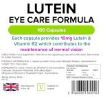 Lindens Lutein 10mg for Eye Health, 100 Capsules