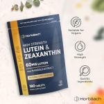 Lutein & Zeaxanthin Vegan Tablets - 180 Count