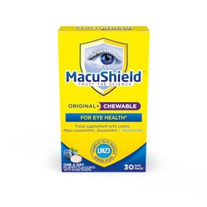 MacuShield Plus Chewables for Eye Health, 30 Days
