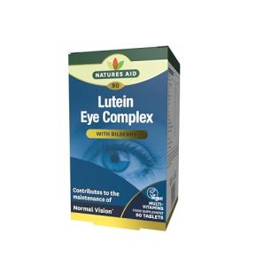 Nature's Aid Lutein Eye Complex - 90 Vegan Tablets