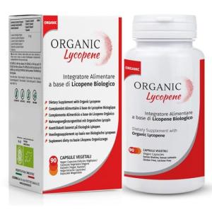 Organic Lycopene Antioxidant Supplement - 90 Capsules