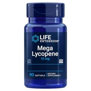 Life Extension Mega Lycopene 15mg, 90 Softgels
