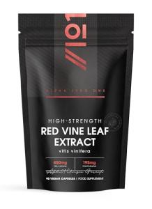 Red Vine Leaf Extract 650mg - 90 Vegan Capsules