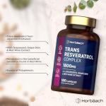 Resveratrol 1800mg Supplement with Grapeseed & Blueberry