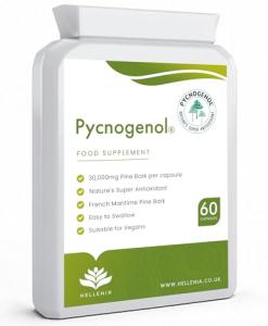 Pycnogenol French Pine Bark Extract - 60 Veggie Capsules