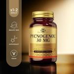 Solgar Pycnogenol 30mg Vegan Capsules - 60 Count