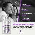 Resveratrol PRO 1,500MG Antioxidant Supplement, 60 Vegan Capsules